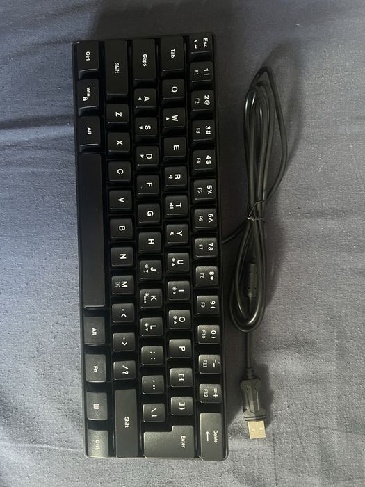 Ігрова механічна клавіатура Ajazz AK680 (60% / RGB)