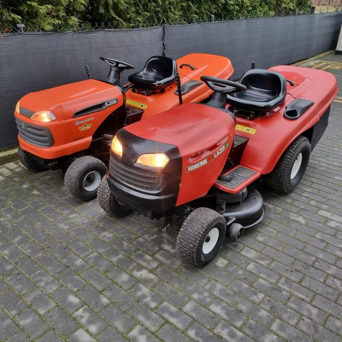 Kosiarka traktorek Husqvarna wizard hydro Briggs kosz