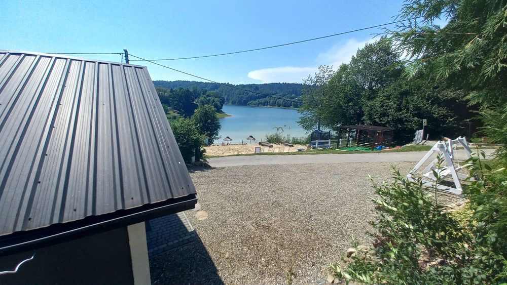 Domek blisko do jeziora 30m  Bieszczady solina