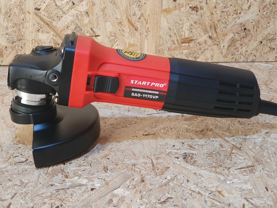 Угловая шлифмашина START PRO SAG-1170VP регулятор и константа оборотов