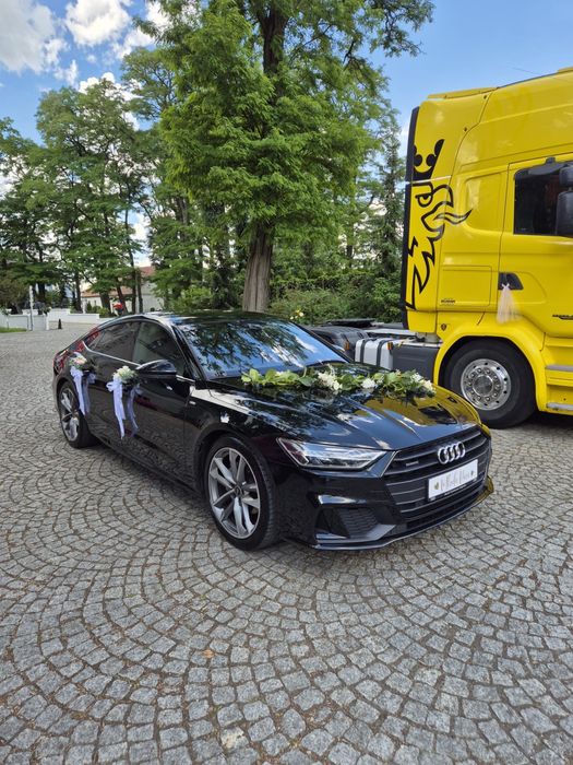Luksusowe auto do ślubu Audi A7