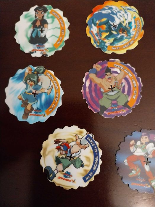 Lote 11 Beyblade Spinners, edição limitada, vintage