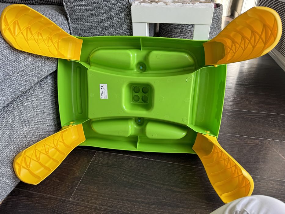 Mesa de Actividade de Construção Molto Blocks+Caixa de Blocos