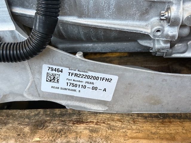 TESLA nowa oś napędowa tylna kompletna NOWA CENA