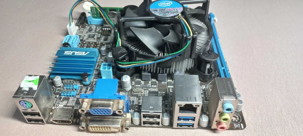 Asus S2-P8H61E + i3-2120 + 8gb ddr3 + кулер