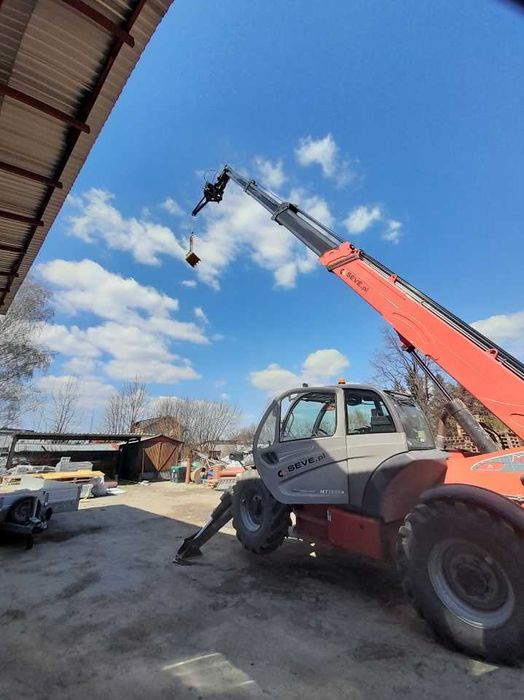 Wynajem Manitou 1840a widły dźwig kosz