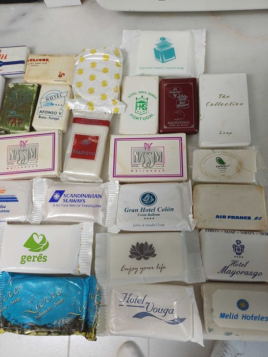 Conjunto de mini Sabonetes 50 unidades