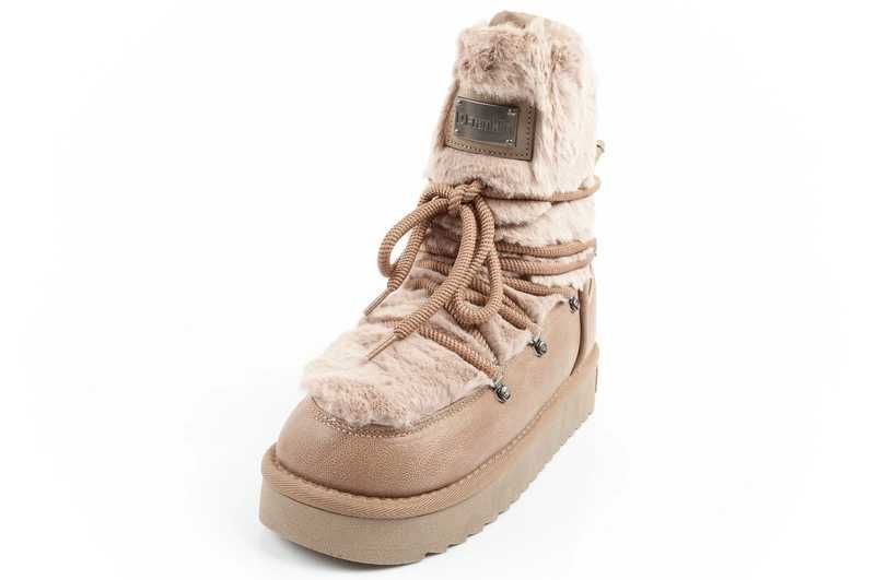 D.Franklin śniegowce damskie zimowe futerko ocieplane wysokie r. 36-41