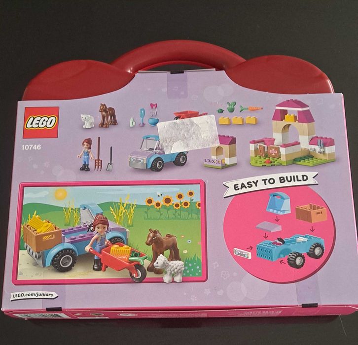 LEGO Juniors 2-7 Friends Mala da Quinta NOVO