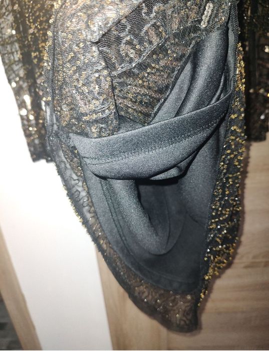 Sukienka damska w stylu Gatsby plus rękawiczki