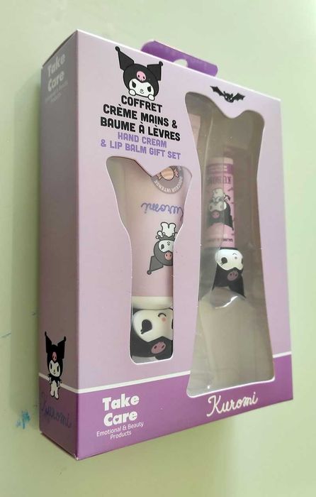 Creme de mãos + Protetor labial, Kuromi Take Care