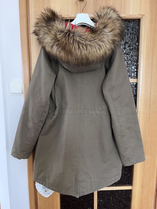 Kurtka parka khaki