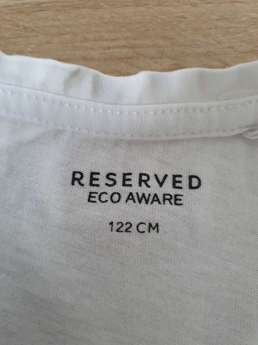 Reserved t-shirt dla dziewczynki rozmiar 116/122