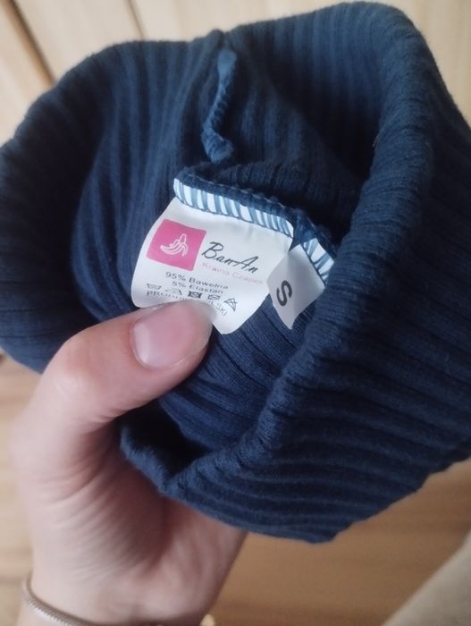 Komplet jesień wiosna czapka komin