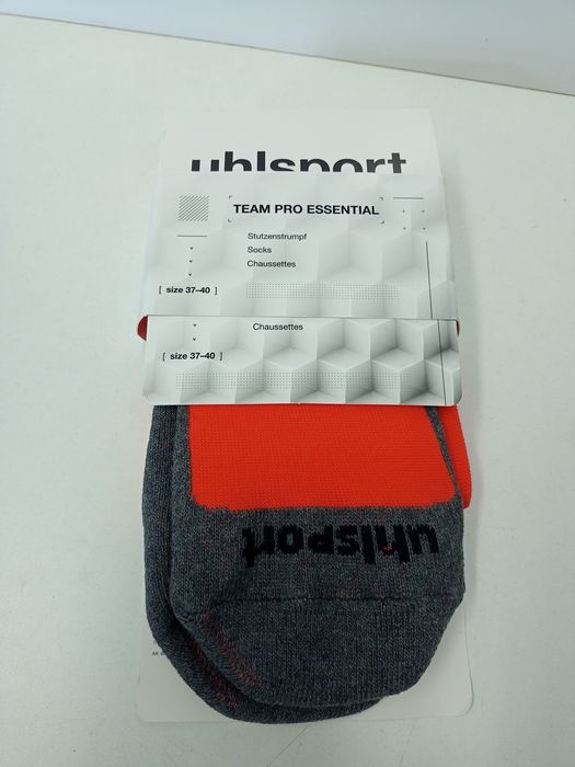 Skarpety getry piłkarskie firmy Uhlsport, rozmiar: 37-40, nowe w opako