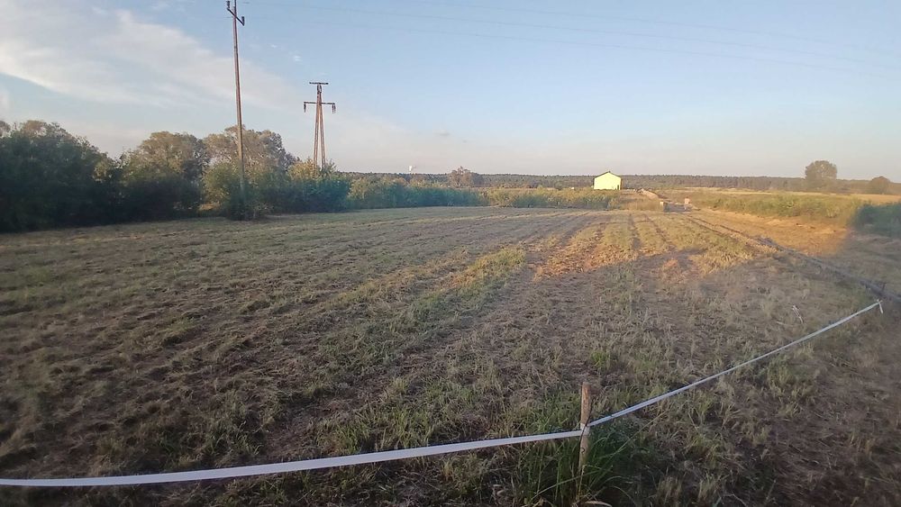 Działka blisko Płocka, 1158 m2 z WZ i przyłączami