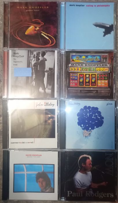 Tony Carey.Dire Straits. John ILLSLEY. Billy IDOL. Sweet.Фірмові CD.