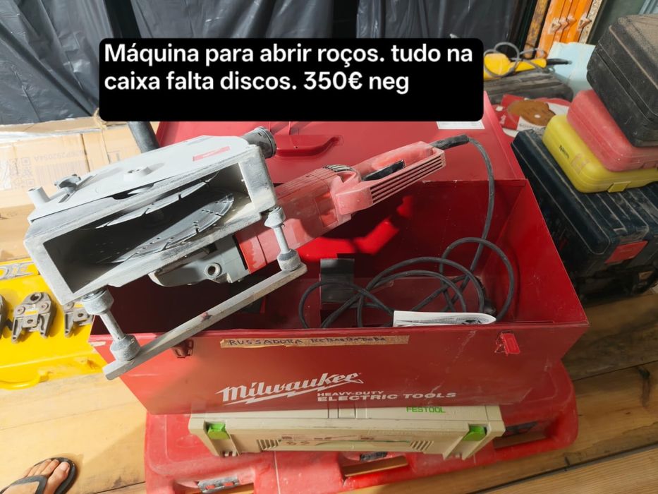 Maquina para abrir roços!