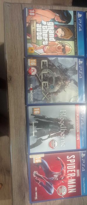 Gry Na Konsole ps 4 Komplet Gier 120 zl