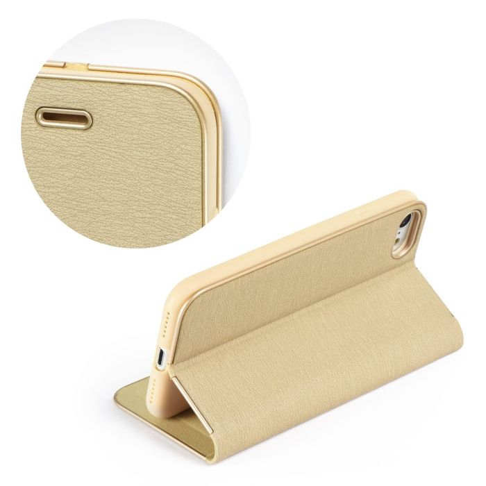 Etui Luna Book do Samsung Galaxy S22 Ultra 5G Gold