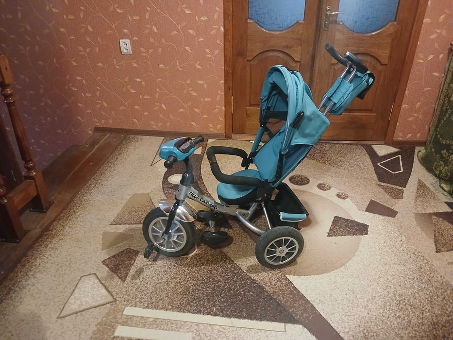Велосипед коляска детский