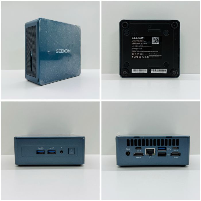 Mini PC GEEKOM IT12 2AY4C | Intel Core i5-12450H | 16Gb RAM 256Gb NVMe