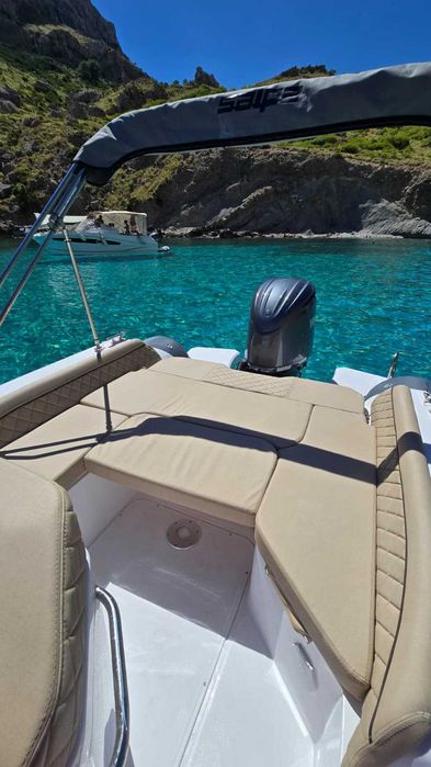 RIB ponton łódź motorowa nowa 2025 silnik Yamaha 200 KM, CE:B, 14 osób