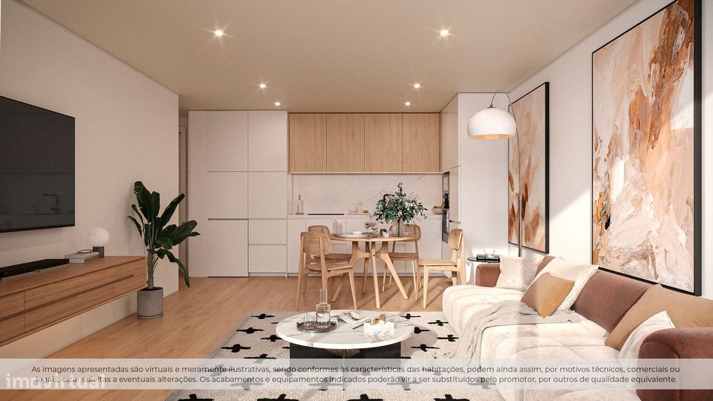 Apartamento T2 TROFA - Condomínio fechado (NOVO)