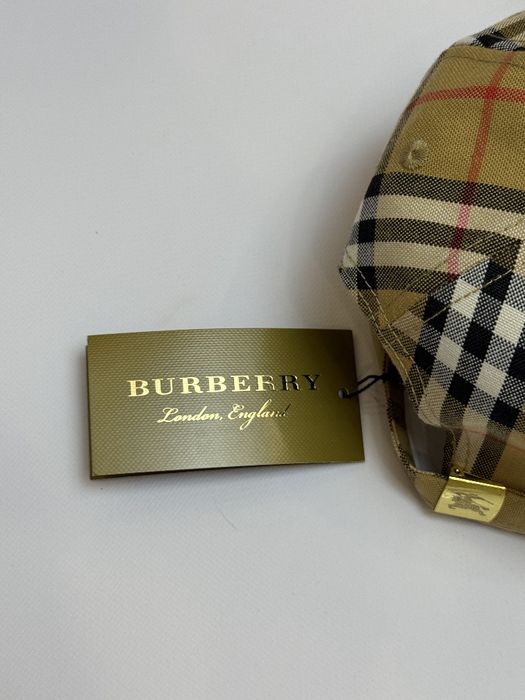 Burberry кепка / бейсболка бьорбері барбери барбері в клітку cap
