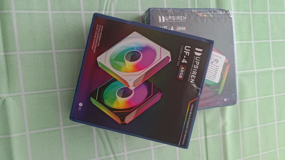 ARGB кулер upsiren uf-4 120mm white