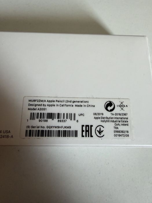 Bateria 94% iPad Pro 11” 1gen 64gb WiFi Silver + Apple Pencil 2gen