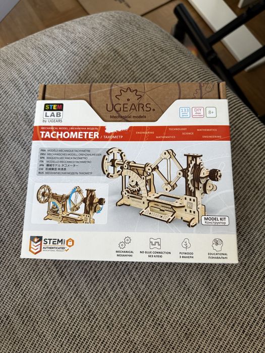 Puzzle 3d Ugears Tachometr model