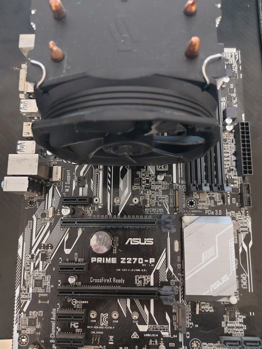 Płyta główna Prime Z270-P z procesorem i5-7400 i chłodzeniem