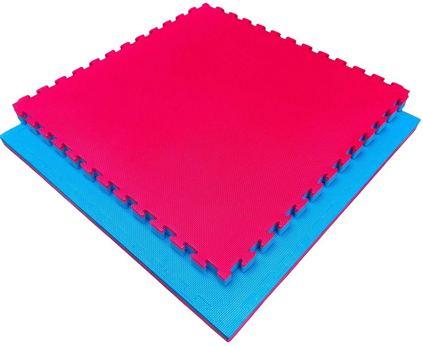 Mata piankowa puzzle 4cm 100cmx100cm ćwiczeń sportów walki judo karate