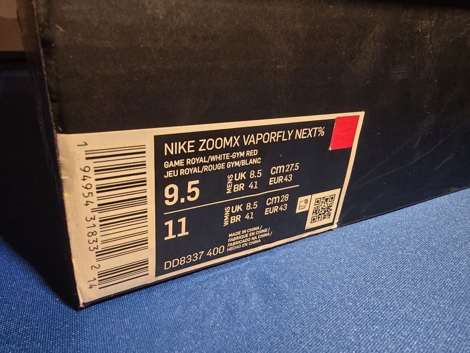 Nike ZoomX Vaporfly NEXT% R.43