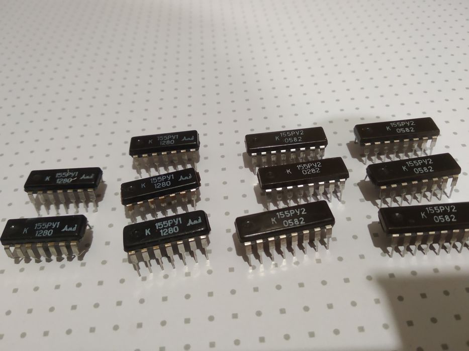 Микросхемы К155РУ1, К155РУ2