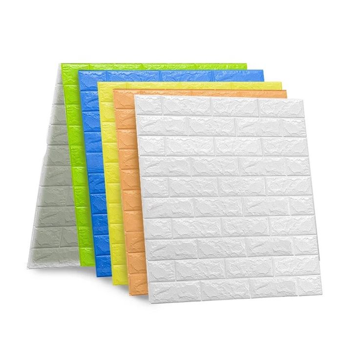 По Акции! Белый кирпич 3д панели смоклеящиеся 3d обои