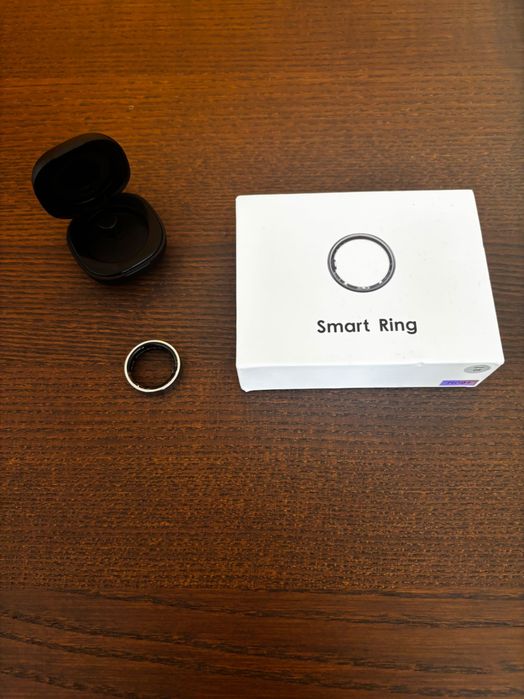 R09 Smart Ring – Prateado | Tamanho 9