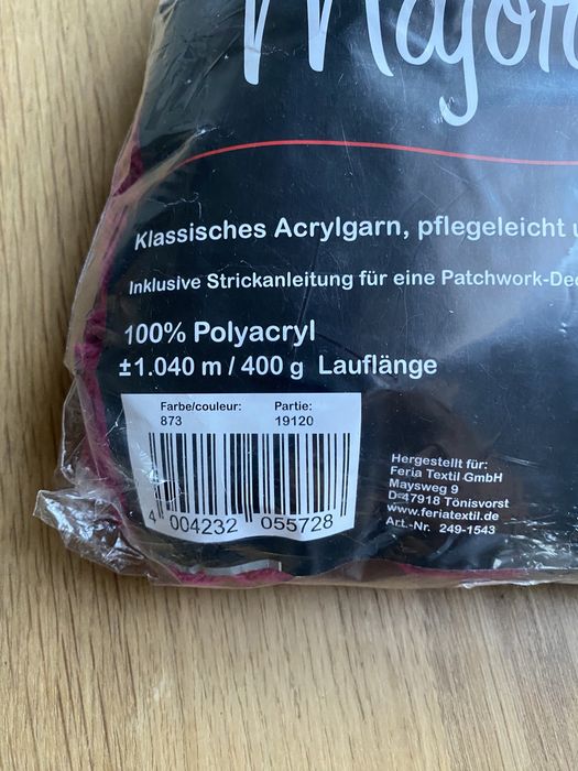 zestaw kolorowych włóczek Major