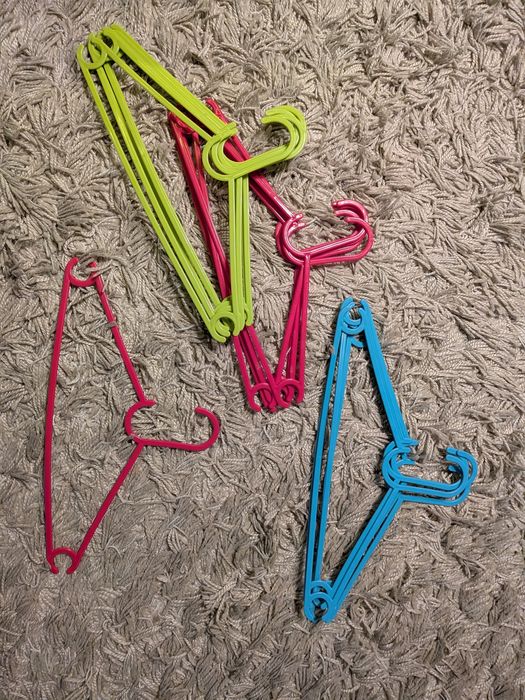 Wieszaki plastikowe 15szt