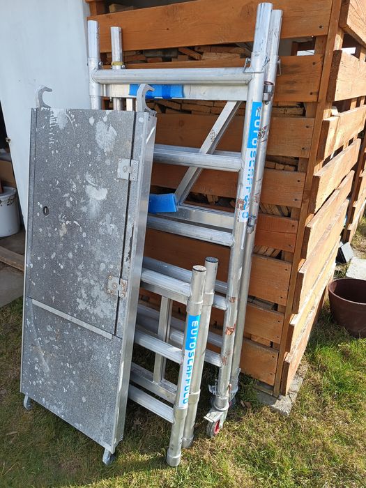 Rusztowanie Aluminiowe łamane wynajem