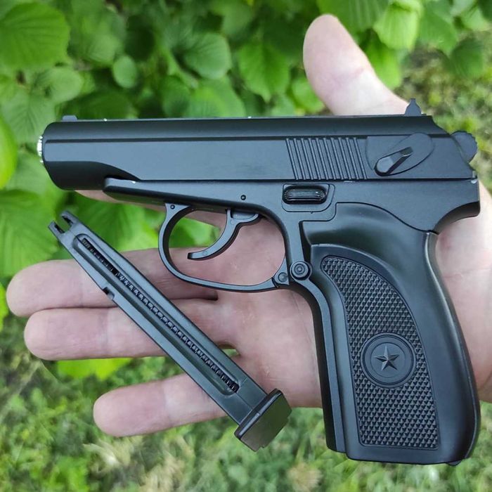 Пістолет Макарова ПМ Galaxy кульках 6 мм Металевий дитячий іграшковий