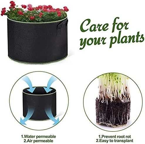 Saco de Cultivo 5 Galões com alça reutilizável