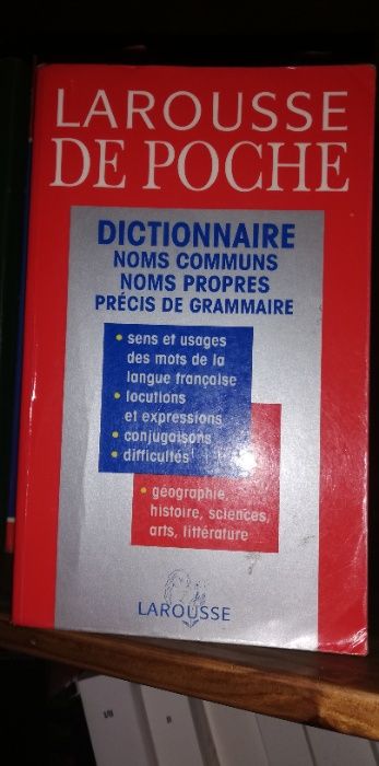 Dicionários de Português, Inglês e Francês