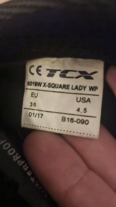 Botas de mota TCX
