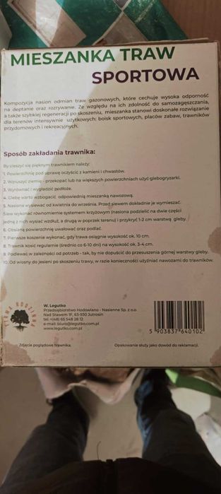 mieszanka traw sportowa