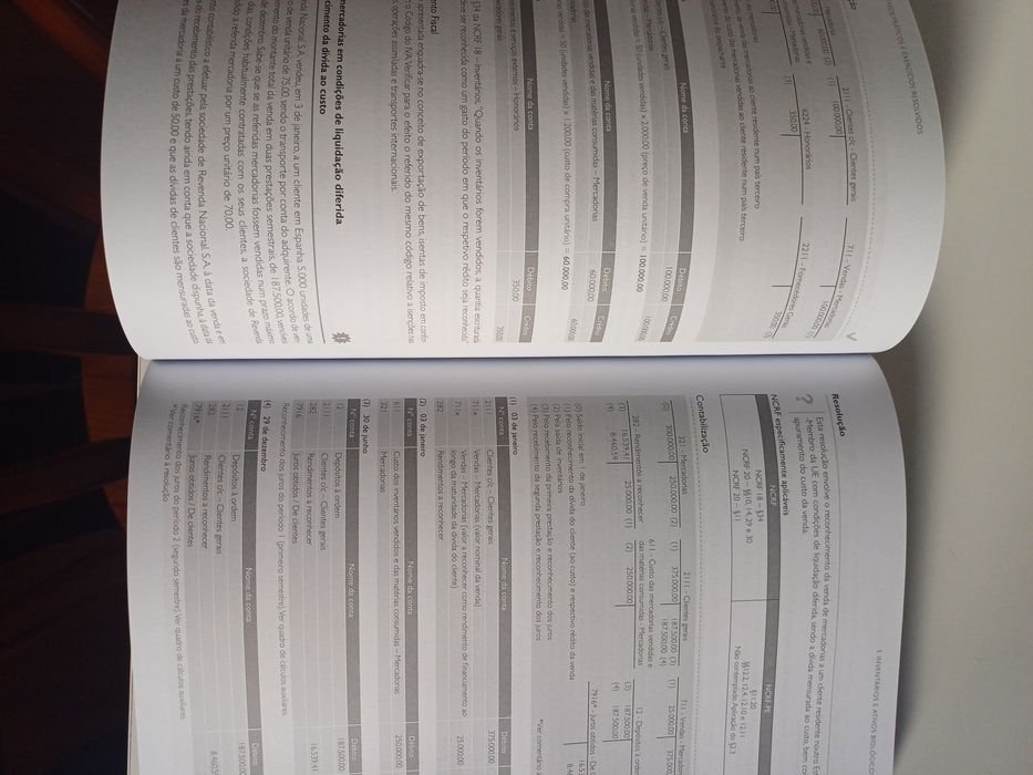 Manual de contabilidade SNC casos práticos e exercícios resolvidos