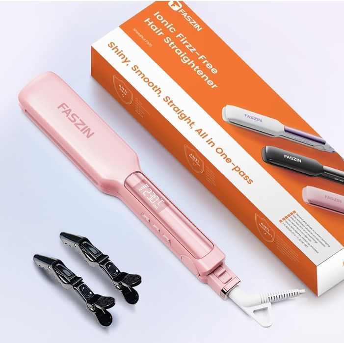 Prostownica Do Włosów - Szybkie Nagrzewanie, Jonizacja, Poziomy Temper