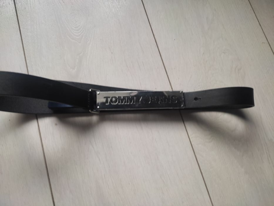 Tommy Jeans pasek damski skórzany