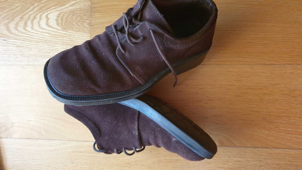 Sapatos camurça